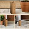 Umbrella Holder Wooden Umbrella Bucket Hallway Newspaper Bucket for Patio Hallway Farmhouse Office Backyard Home Entryway