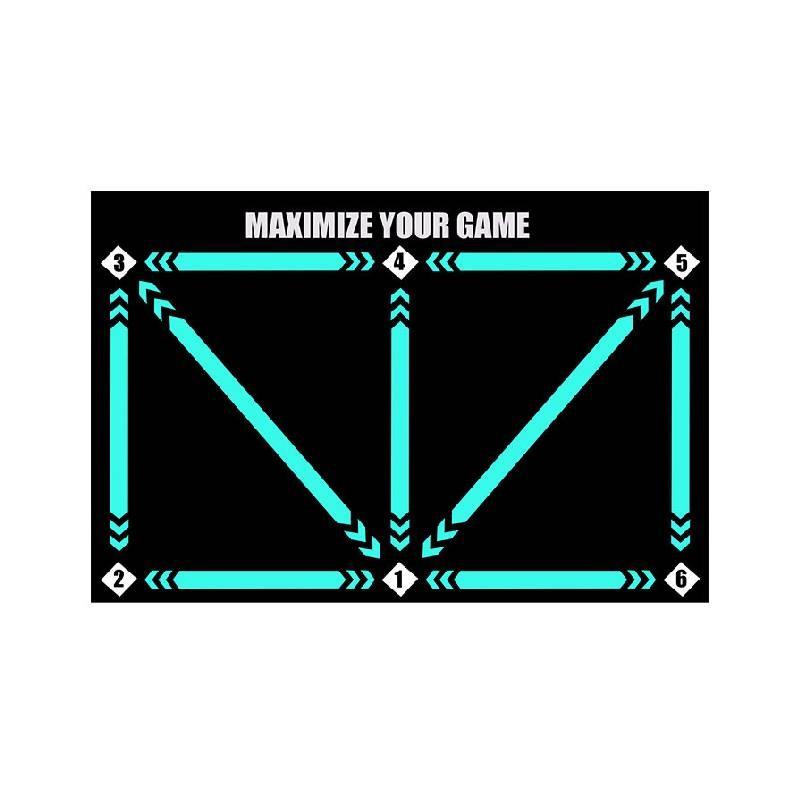 Premium Football Training Mat Skill Development Pad For Soccer Players 60x90cm