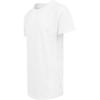 Build Your Brand Mens Shaped Long Short Sleeve T-Shirt