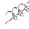 100Pcs Stainless Steel Spring Lock Pin Fishing Screw Crank Hook Spring Twist Lock Fishing Hook Connector For Soft Lure Tackle