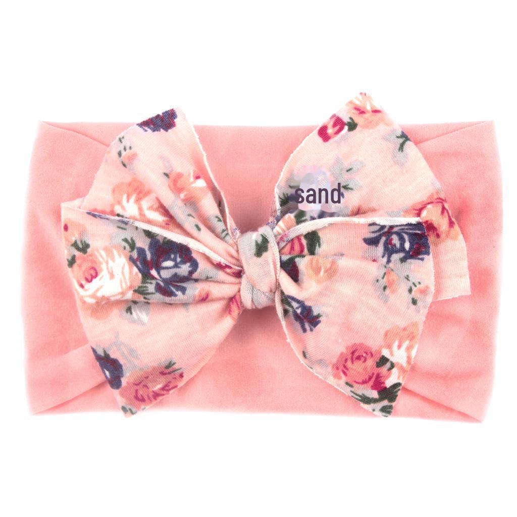 Bohemian Style Bow Nylon Baby Headband - Elastic European & American Kids' Hair Accessory
