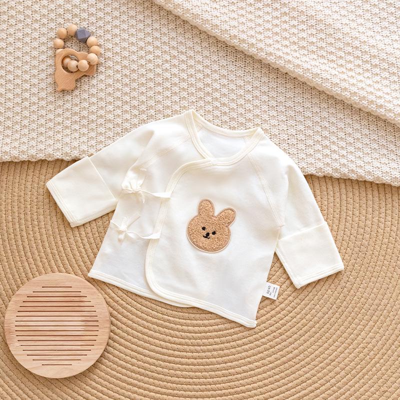 Newborn and Toddler Pure Cotton Kimono - Breathable Half & Long Sleeve for All Seasons 59cm
