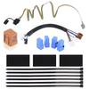 4 Way Flat Trailer Wiring Harness Kit Compatible with Infiniti QX60 2014-2020, for Nissan Pathfinder 2013-2020 4 Way Flat T-Connector Harness,