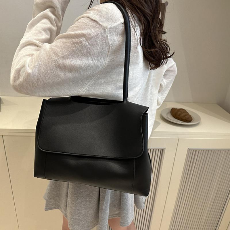 Single Shoulder Bags for Women Large Hobo Shopper Bag Solid Color Quality Crossbody Handbag Lady Travel Tote Bags