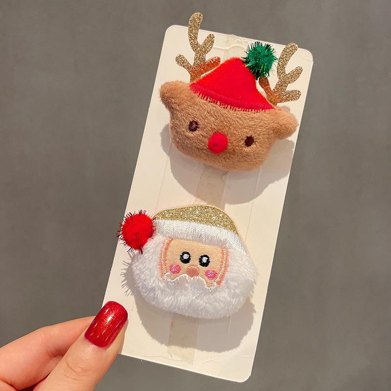 Reindeer Snowman Christmas Brooch Pin for Women - Holiday Gift & Decoration