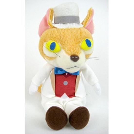 Studio Ghibli Whisper of the Heart Fluffy Beanbag Medium Baron Plush Toy, Height 17cm