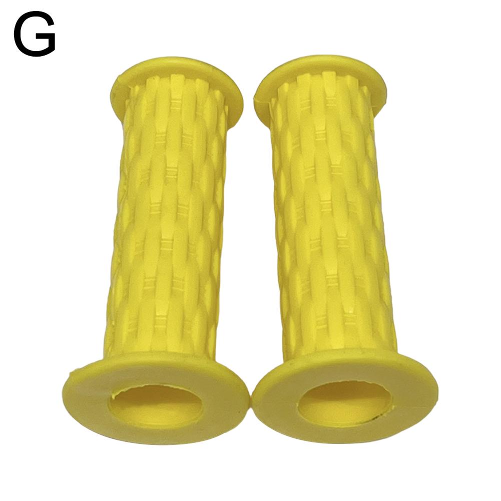 1 Pair Rubber Grip Handle Bike Handlebar Grips Cover Non-Slip Rubber Bicycle Grips Skateboard Tricycle Scooter For Child Ki K8Q5