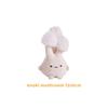 Cartoon Hotpot Food Plush Keychain Kawaii Bag Pendant Button Mushroom Crab Claw Hanging Ornament Food-Themed Toy Accessory Gift