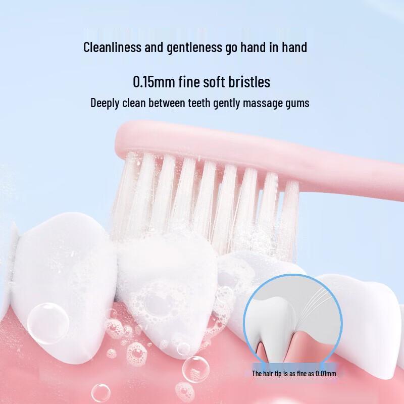 Namei Wide Head Soft Bristle Antibacterial Toothbrush - 2-Pack