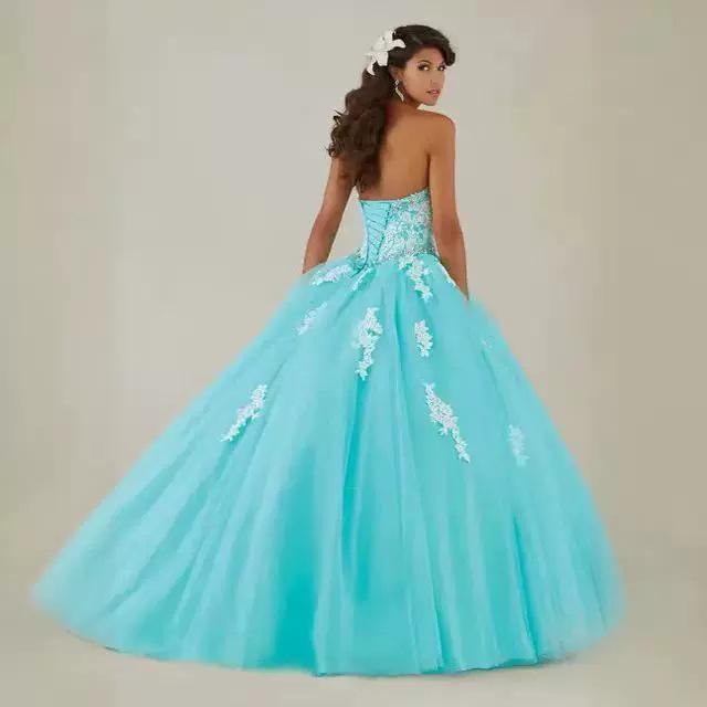 New Blue Tube Top Wedding Stage Performance Party Colored Dress Skirt High-end Tutu Skirt