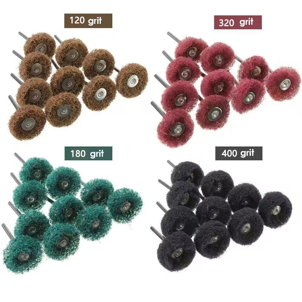 10pcs Nylon Polishing Wheel Buffing Fiber Grinding Head  Grinding Machine Accessories