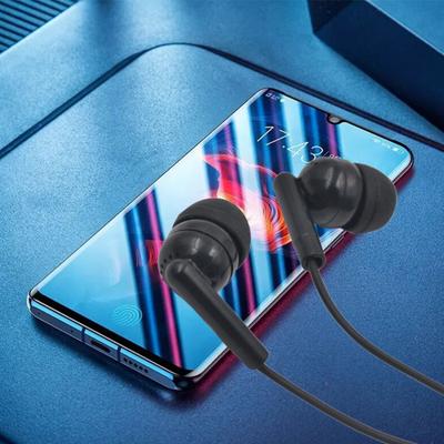 102 Wired Earphone Clear Ergonomic PVC 3.5mm Moving Coil In-ear Earbud Headphone for Phone