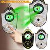 Animated Eyeball Halloween Horror Doorbell Spooky Sound & Lightup Eye LED Hanging Doorbell Front Door Halloween Decoration