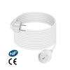 Set of 3 Extension Cables of 5 Meters White Fby01 5m White X3 From the Brand