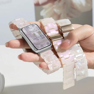 Harzarmband für Samsung Galaxy Fit 3 Uhrenarmband Correa Armband Kompatibel mit Galaxy Fit 3 Armband Zubehör