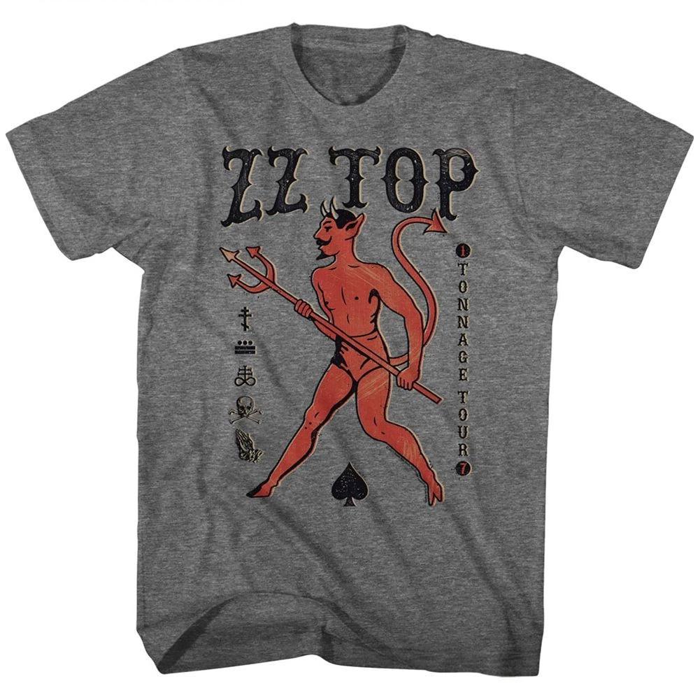 Zz Top - Tonnage Tour - Short Sleeve - Heather -  - Children s T-shirt 130