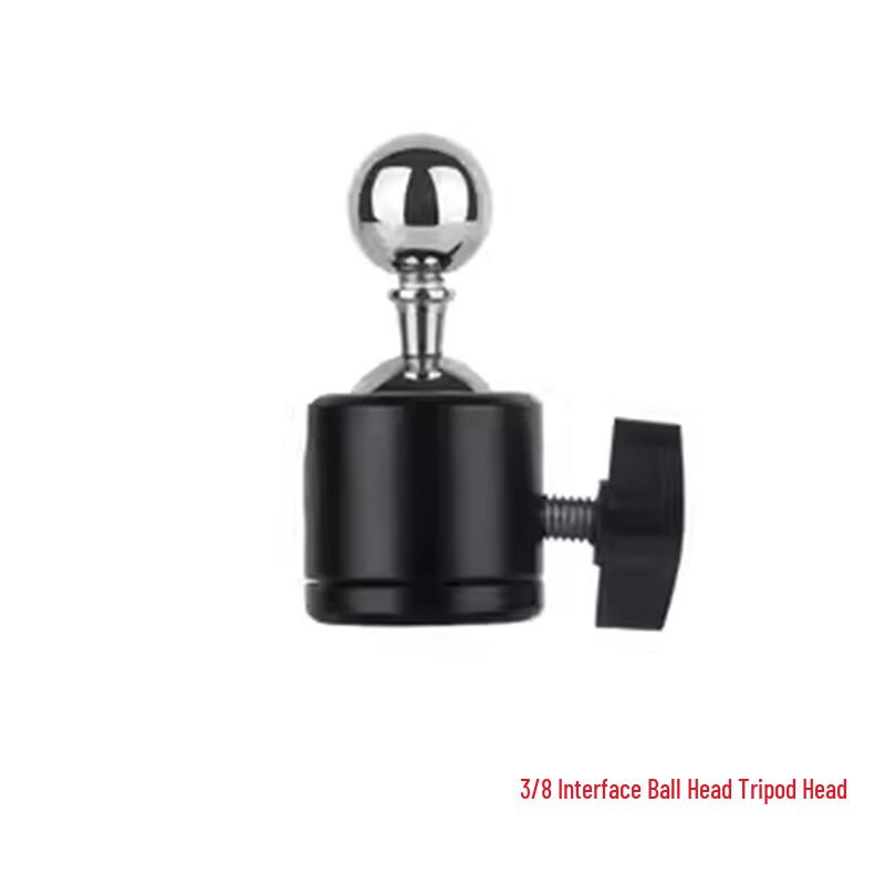 TEXIAN 17mm Ball Head Phone Clamp Mount with 3/8 Thread (3-Pack)