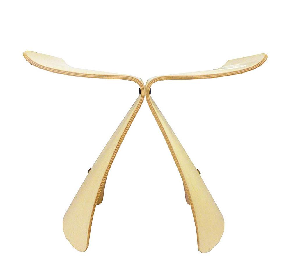 Tendo Mokko Butterfly Stool Maple S-0521 MP-NT