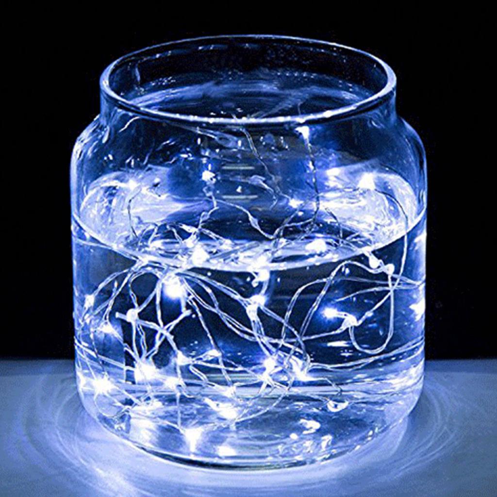 Led Fairy Lights Copper Wire String 1/2M Holiday Outdoor Lamp Garland Luces For Bedroom Garden Tree Wedding Party