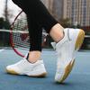 36-45 Couple Plus Size Shock-absorbing Anti Slip Wear-resistant Breathable Tennis Shoes Table Tennis Shoes Badminton Training Shoes