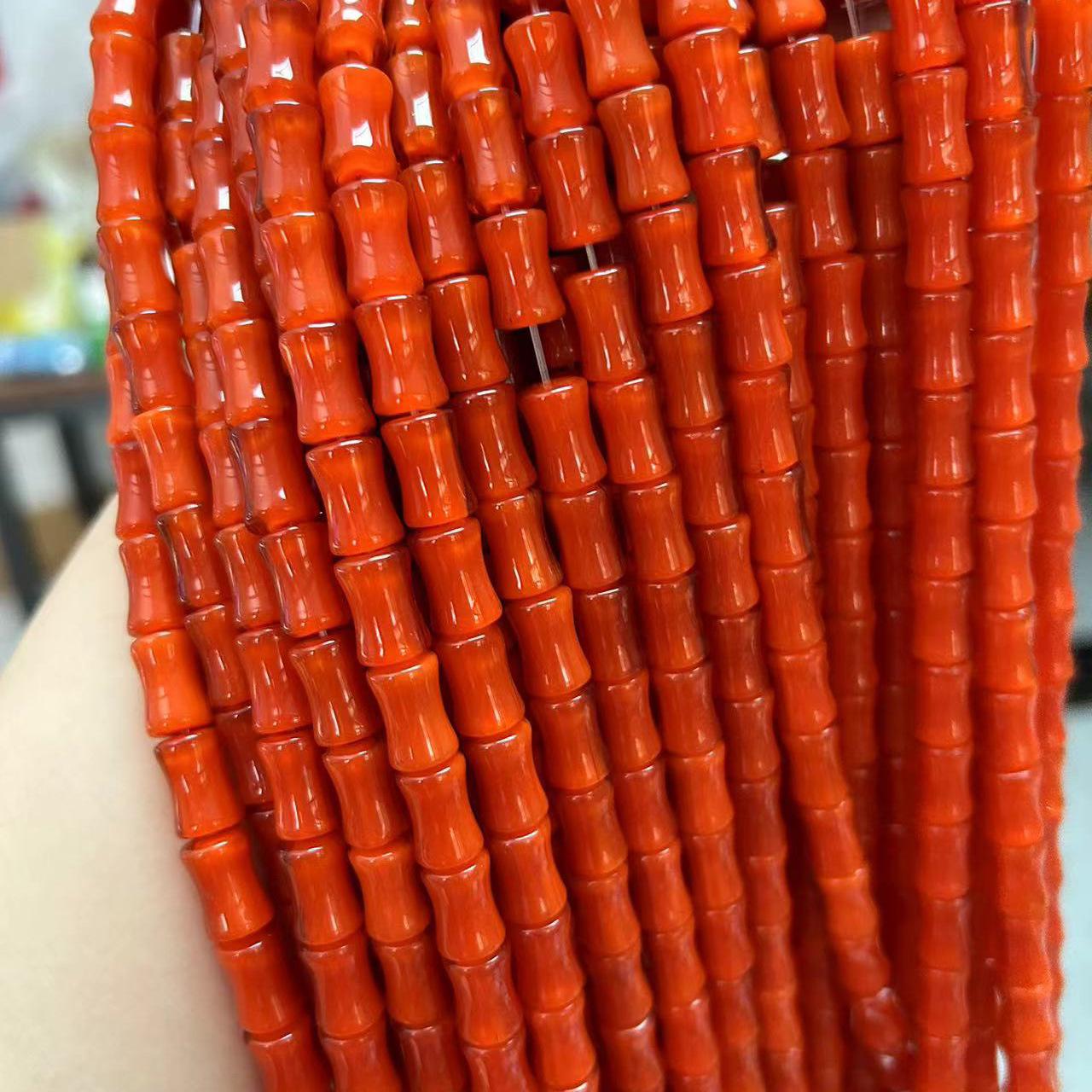 

Имитация нефрита 8x12 мм бамбуковые стеклянные бусины для самостоятельного плетения браслетов ювелирных изделий 1 strand