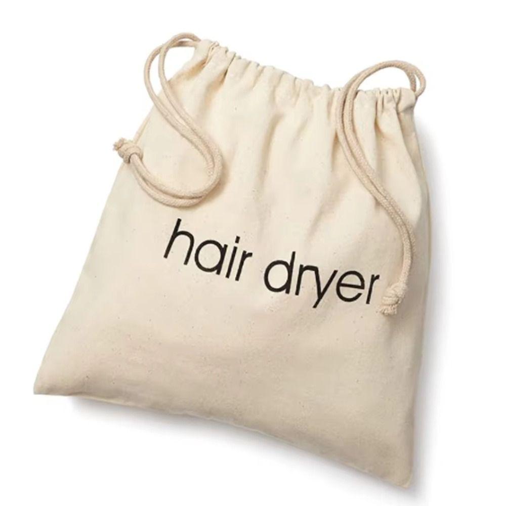 Dustproof Hair Dryer Cloth Bag Drawstring Storage Bag Portable Hair Diffuser