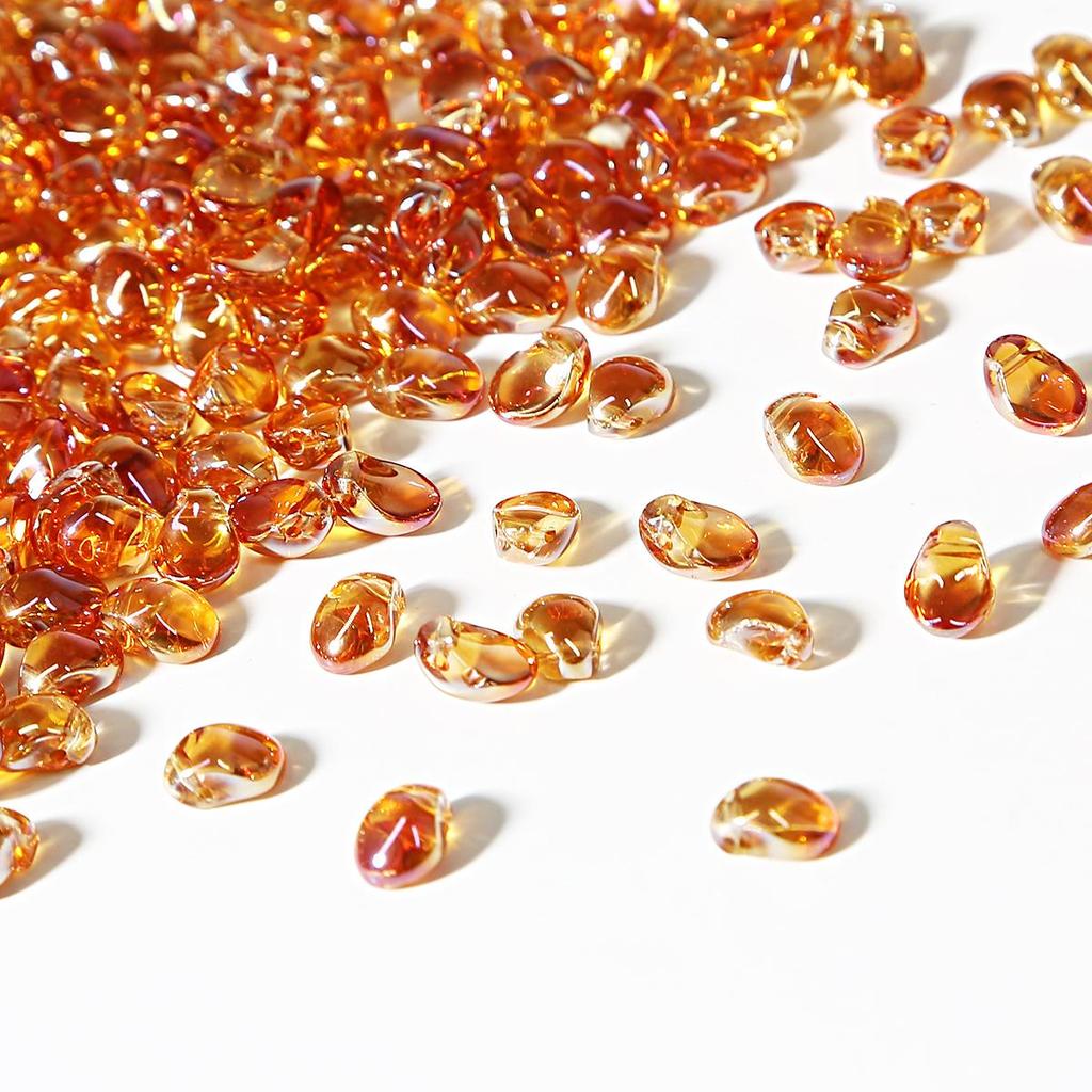 50ks 6x8mm smíšené barvy skleněné korálky s vodní kapkou Křišťálové korálky pro vlastní výrobu náramků Náušnice Výroba šperků