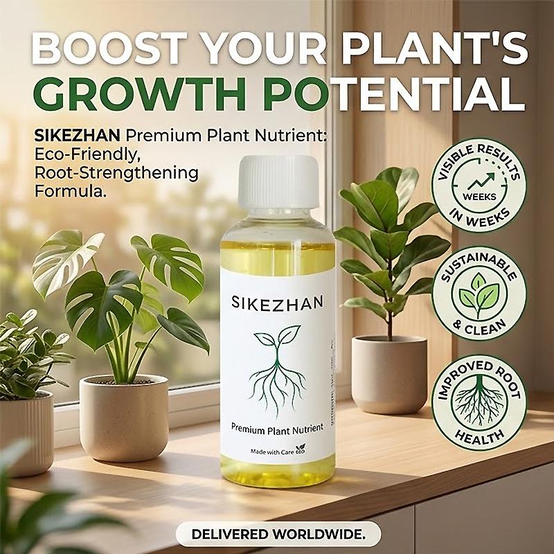 

Premium Plant Nutrient SIKEZHAN 35ml Rooting Hormone Liquid, Rapid Root Growth Booster for Flowers, Succulents & Cuttings 35ml