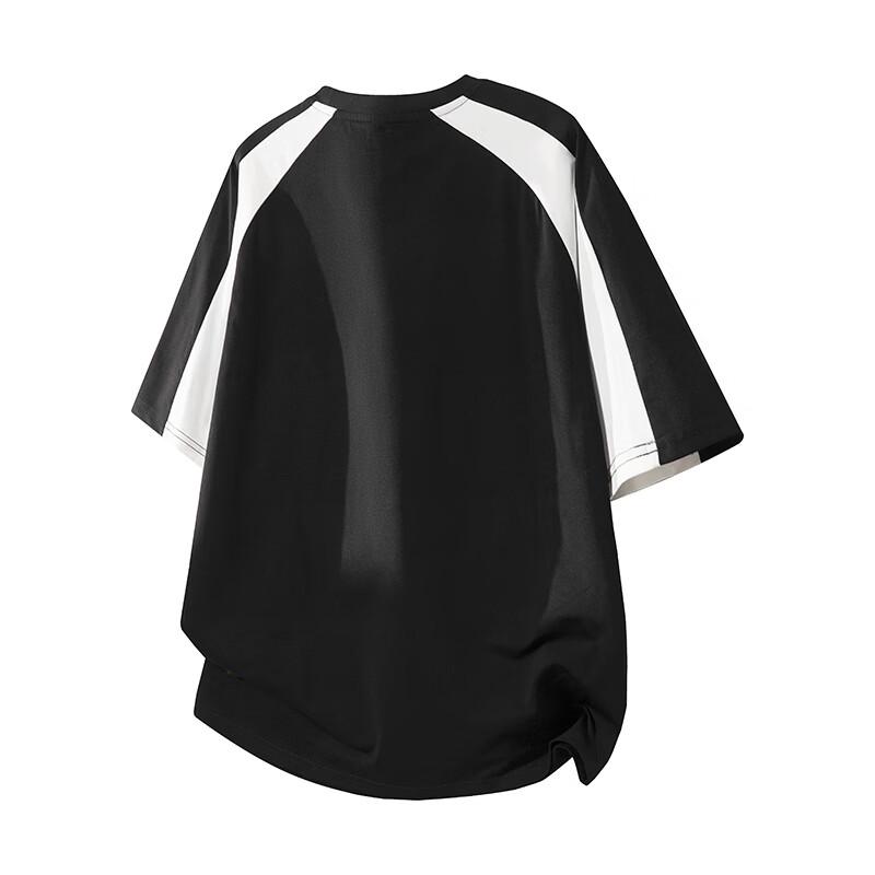 Wassup Sohot Men's Retro Spliced Cooling Short Sleeve T-Shirt