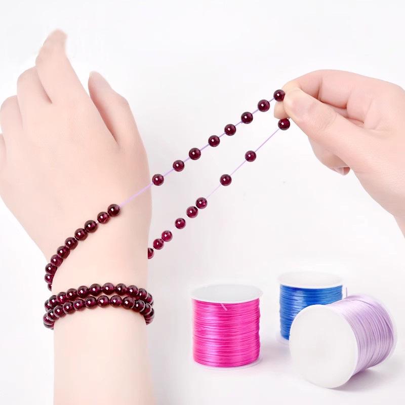 500m Roll Elastic Thread for Beading and DIY Projects