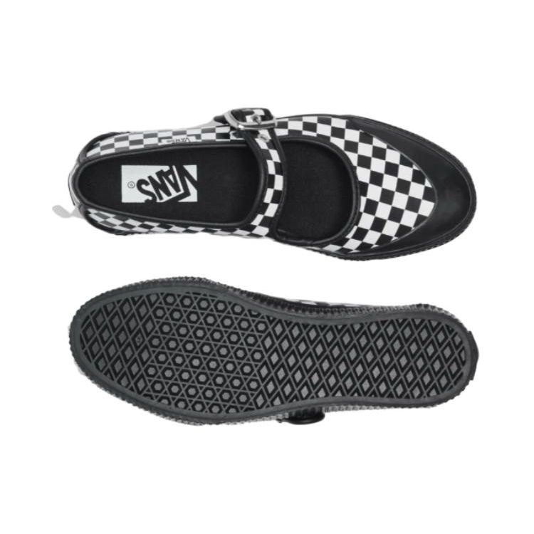 Vans Premium Mary Jane 93 Checkerboard Men Sneakers Black White VN000CSGCKK