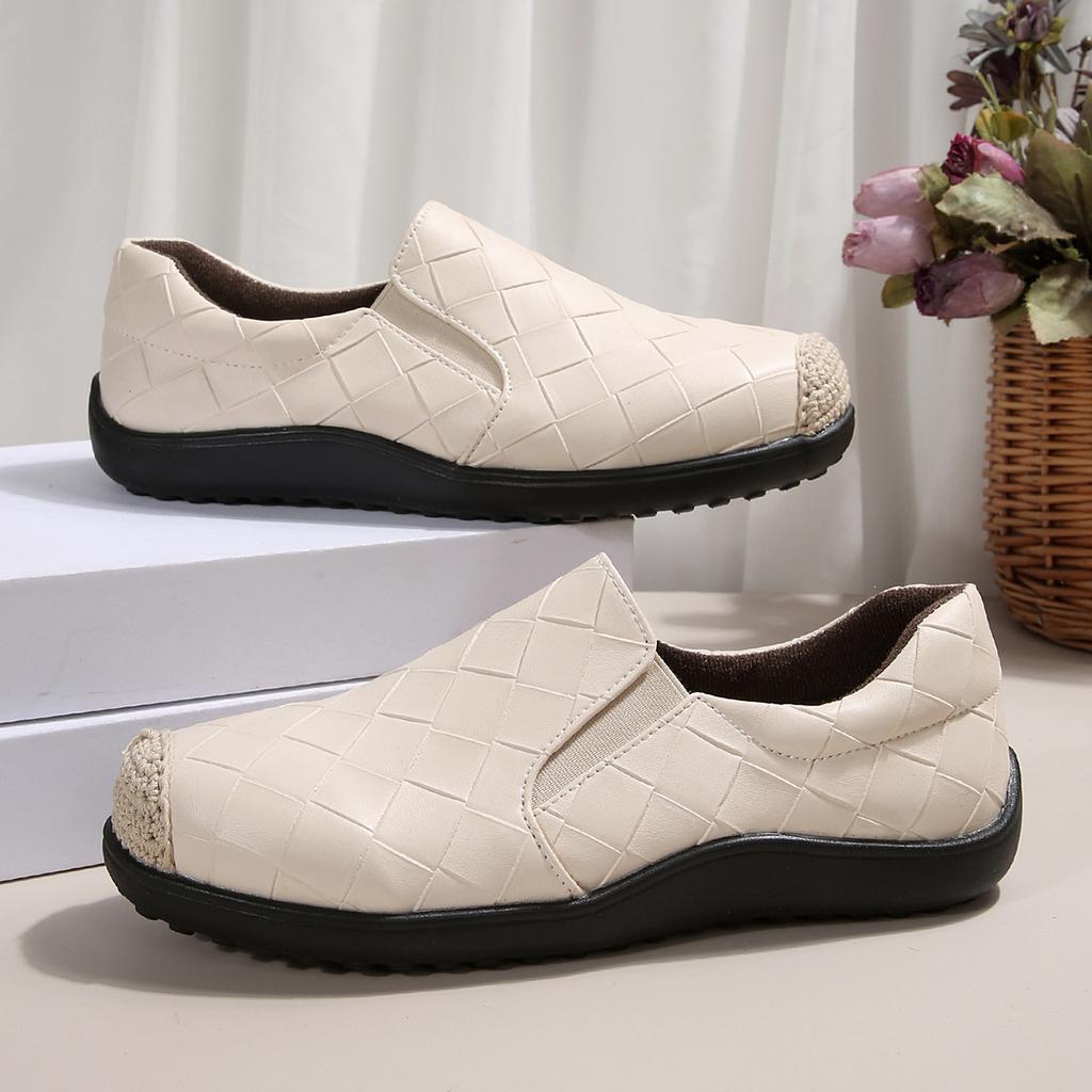 Fisherman Shoes Women's Lazy Doudou Shoes Spring and Autumn New Single Shoes Flat Comfortable Casual Shoes Women