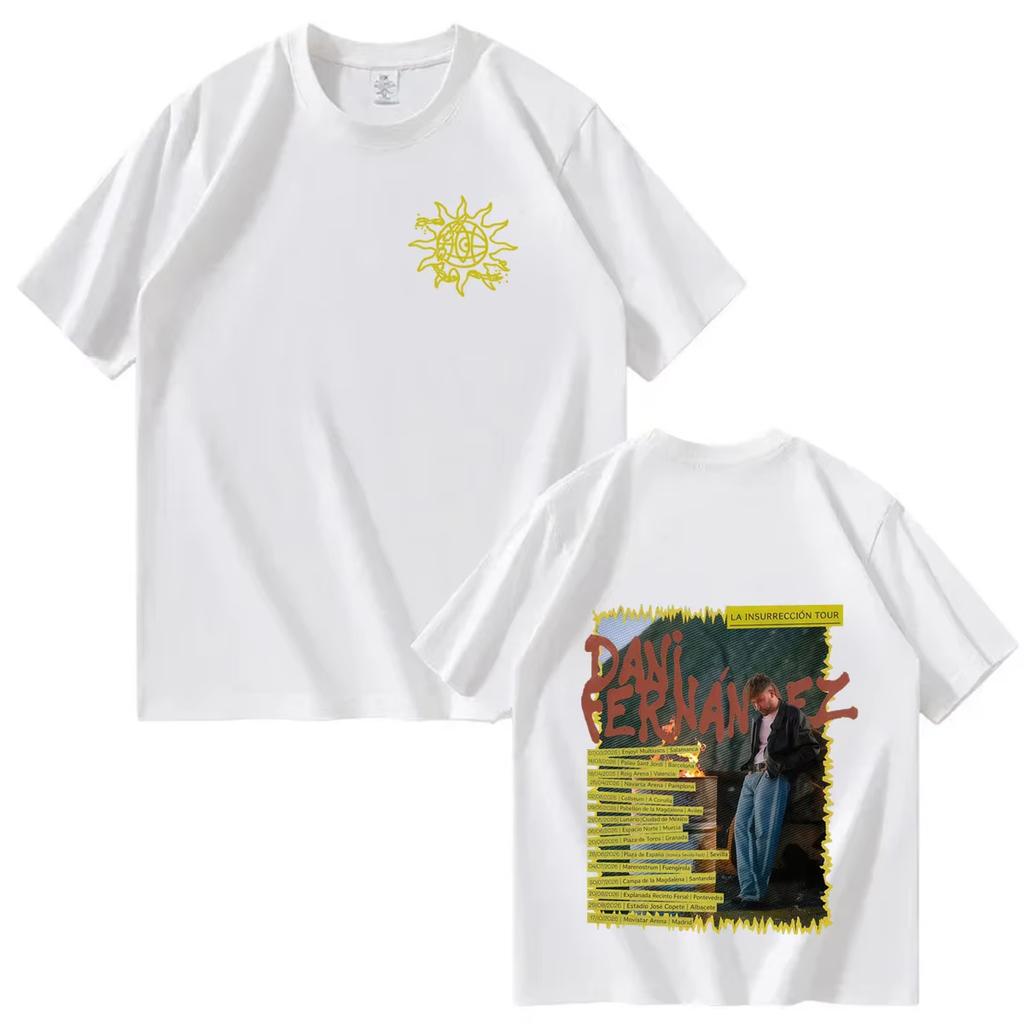 Rapper Dani Fernandez Retro New Graphics Print 2026 T Shirts Unisex Women Y2K T Shirt Cozy Short Sleeve Tshirt Streetwear Hip Hop