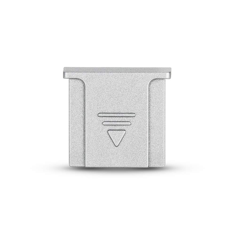 JJC Hot Shoe Covers for Fujifilm X Half GFX 50S Silver (4-Pack) GFX100RF, X-M5, X-E5, X100VI, X-T50, X-T5, X-H2, X-H2S, X-E4, X-S10, X-T4, X-T3, X-T2,