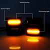 2ks boční LED směrové světlo Blinkr dynamického zpětného zrcátka pro Ford F250 F350 F450 F550 2008-2016