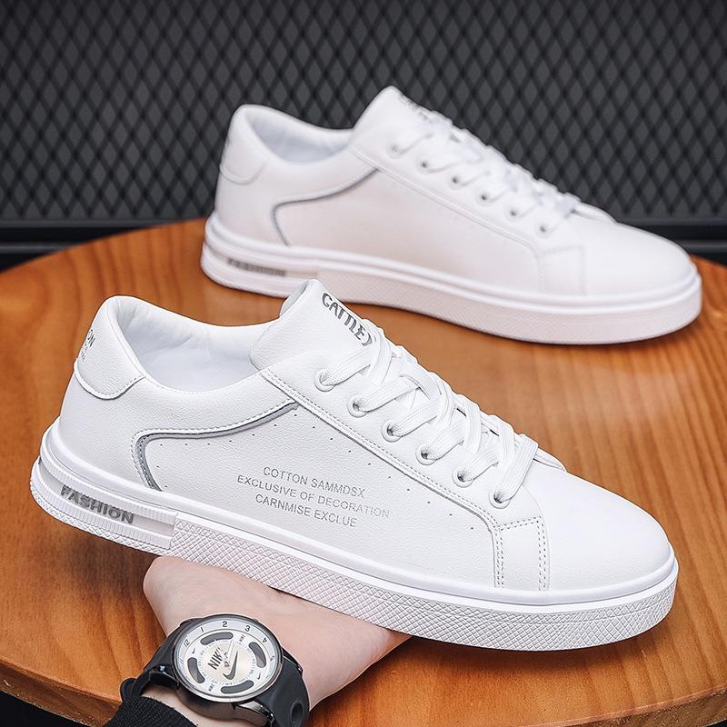 Low-top Soft-soled Student Little White Shoes, New Spring and Summer Fashion Versatile Board Shoes, Breathable and Lightweight Sports Men's Shoes
