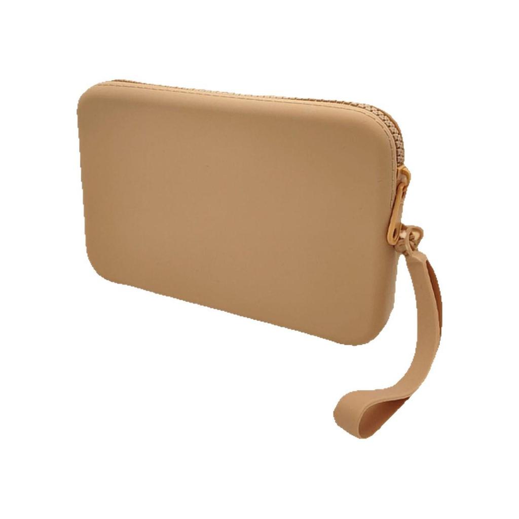 Large Capacity Silicone Toiletry and Travel Organizer Bag for Documents, Passport, and Makeup