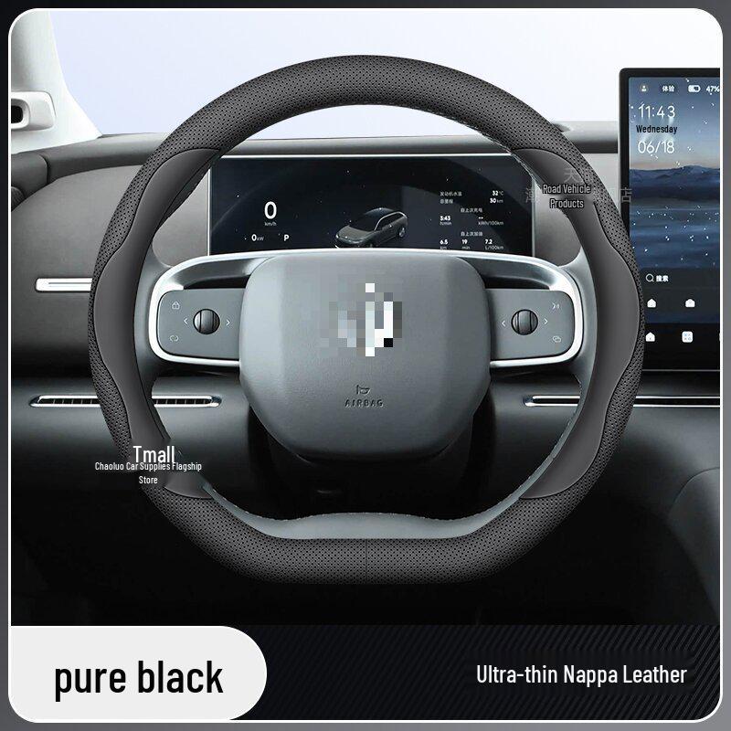 Vlastní potah volantu z pravé kůže pro modely Leapmotor B10/2026 v barvě Star Heng Purple