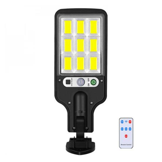 Solar Outdoor Wall Light, Motion Sensor Security Lamp with 3 Modes, Waterproof Garden Light for Patio Garage