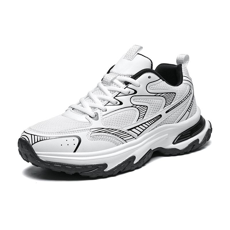 Mens Athletic Shoes Airy Mesh Upper Heightening Thick Bottom Daily Athletic Shoes Shoe Summertime Fall Winter Springtime Seasonal Wear