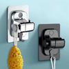 HOT 360° Adjustable Shower Head Holder Wall Mounted Shower Holder Self-Adhesive Showerhead Handheld Bracket Bathroom Accessories