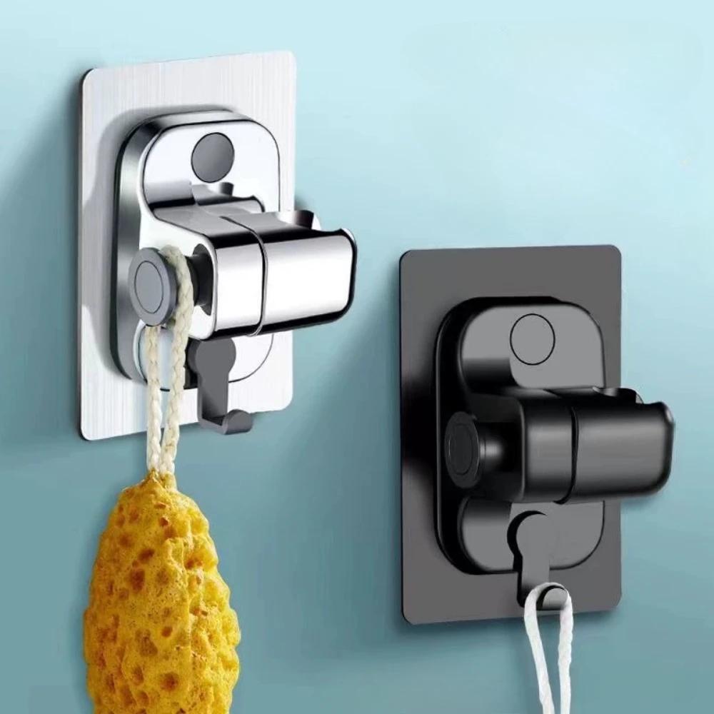 HOT 360° Adjustable Shower Head Holder Wall Mounted Shower Holder Self-Adhesive Showerhead Handheld Bracket Bathroom Accessories