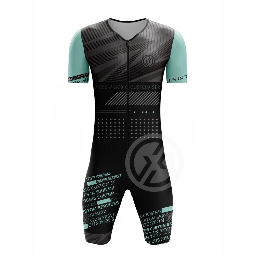 

Summer Men s Triathlon Race Suit Trisuit Cycling Skinsuit Short Sleeve Performance Clothing Fast Dry Speedsuit Gcbig Sport S