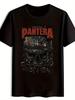 Black Pantera Graphic T-shirt - Short Sleeve Crew Neck