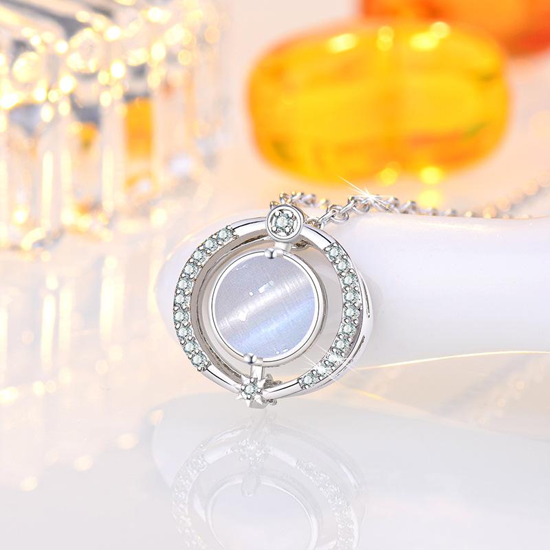 Lindon Women Necklace Pendant Copper Alloy Zircon Fashion Gift