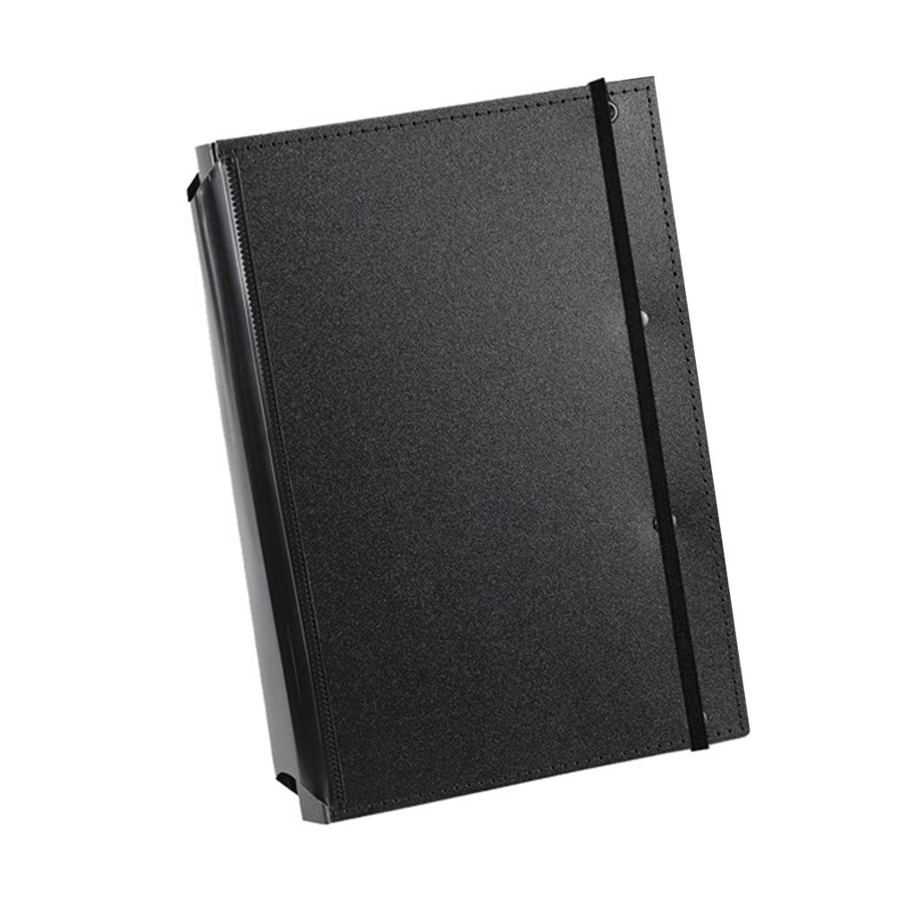 Folding Nursing Clipboard for Students Nurses Doctors 2 Layer Foldable Clipboard Pocket Writing Pad with Elastic Band