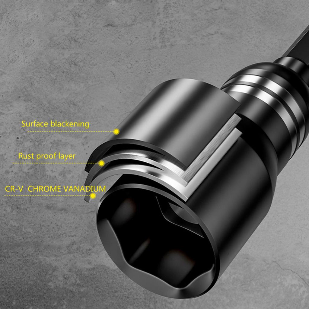 Magnetische Mutter Schraubendreher Stecknüsse für Bohrmaschinen Sechskantschaft Treiberadapter Steckschlüssel Werkzeugteile Zubehör