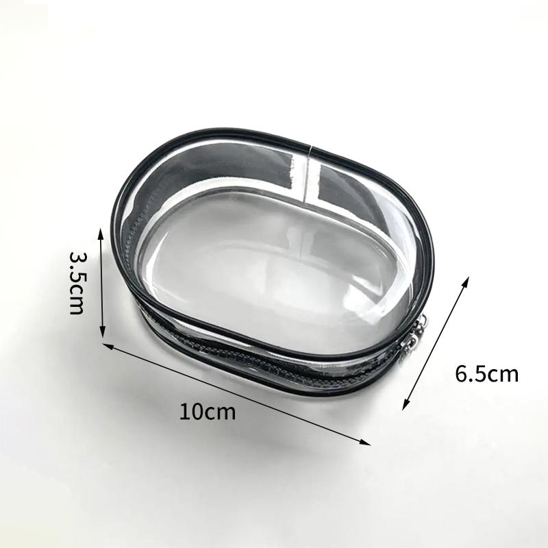 

Transparent Doll Storage Bag Pvc Bag For Figurines Plush Toy Sets Cotton Dolls Carry Portable Storage Case Pouch Keychain Pendant