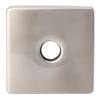 Square Shower Arm Cover Plate Extra Large Electroplating Finish Shower Arm Flange 3.5 Inch Wall Mount Shower Escutcheon Plate