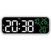 9-Inch Multifunctional LED Alarm Clock with Multiple Alarms